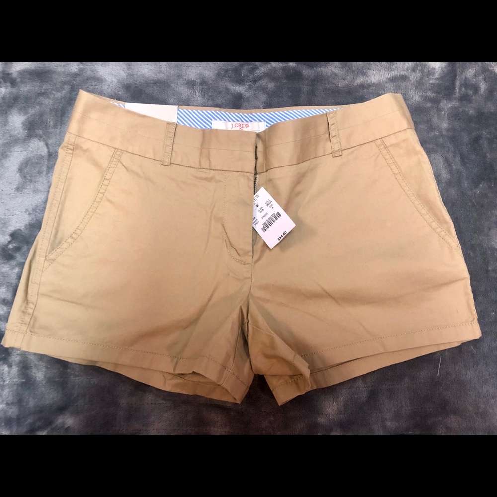 **NEW with tags**  J. Crew size 4 Chino shorts